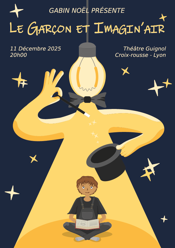 Affiche finale Le Garçon et Imagin'air