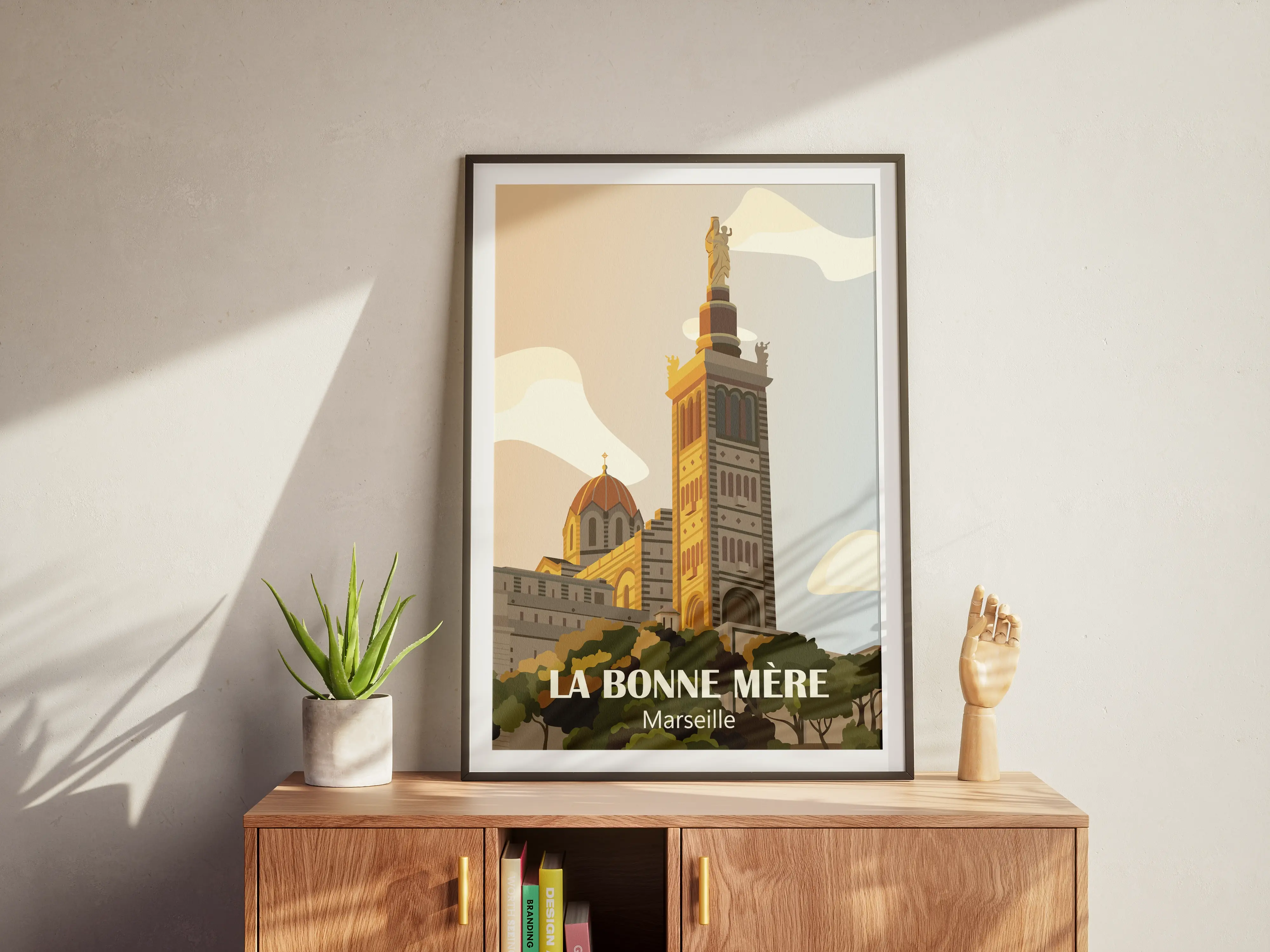 Mise en scène de l'affiche, angle 2