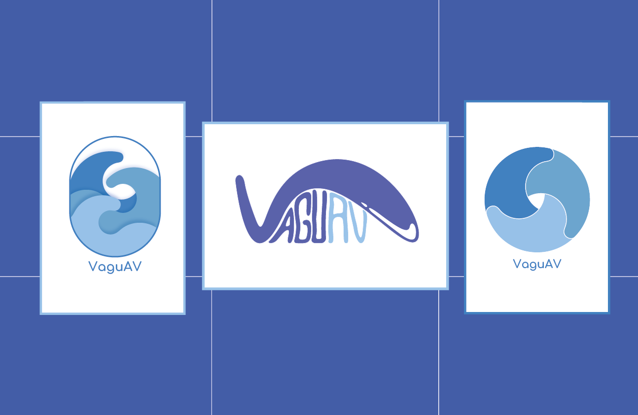 Planche de recherche des 3 pistes de logos